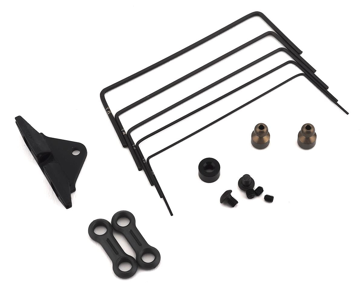 TLR334055 TLR Front Sway Bar Set, 22 5.0 Losi