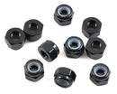 TLR336004 TLR M3 Aluminium Lock Nuts, Black, 10pcs, 22 5.0 DC Elite Losi