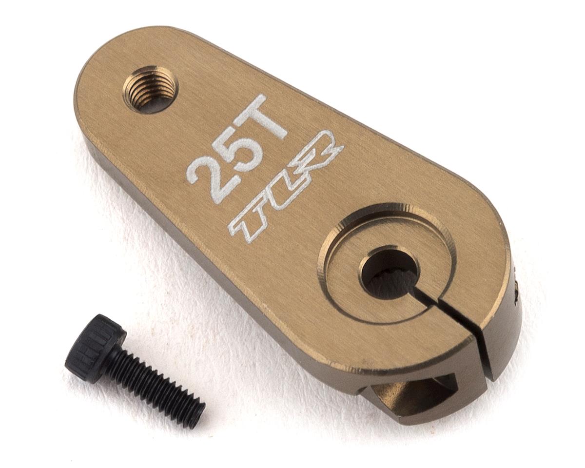 TLR341009 TLR Aluminum Servo Horn, 25T, 8X Losi
