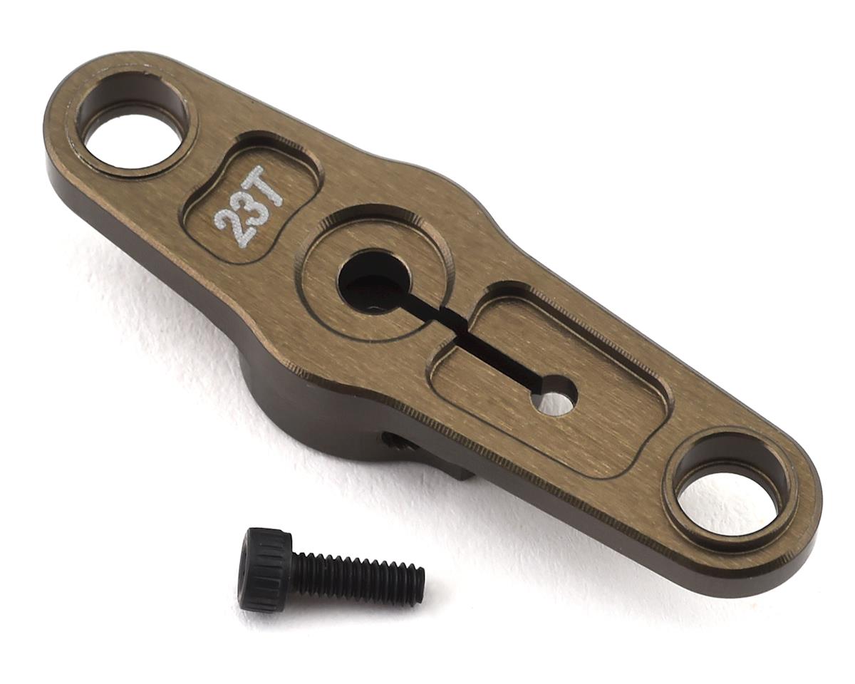 TLR341015 TLR Aluminum Servo Horn, Throttle, 23T, 8X Losi