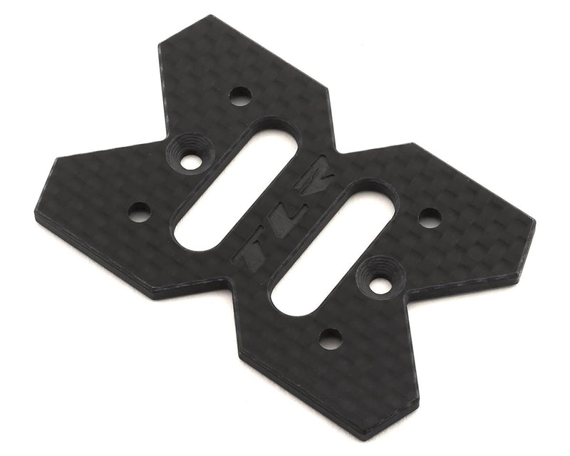 TLR341021 TLR Center Differential Top Brace, Carbon, 8XE