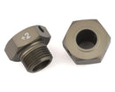 TLR342017 TLR Wheel Hexes, +2mm Wider (2), 8X Losi