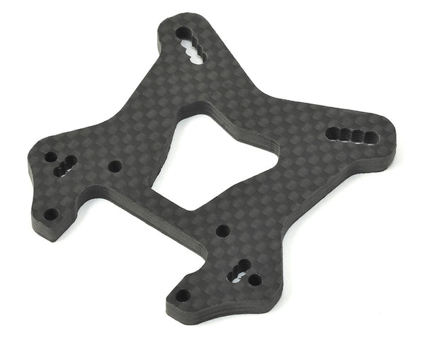 TLR344011 TLR Carbon Front Shock Tower - 8/E 4.0