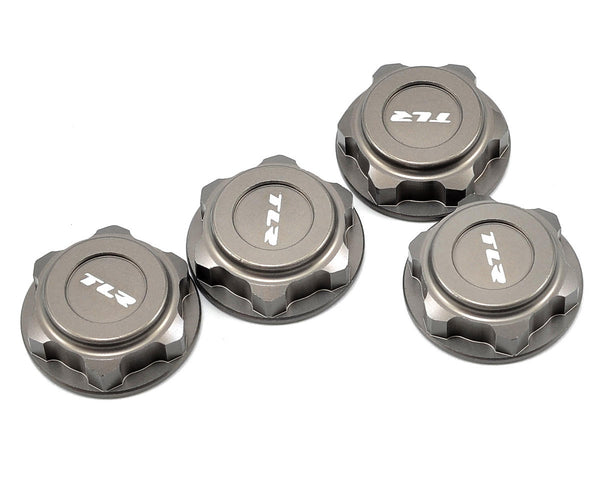 TLR3538 TLR Covered 17mm Wheel Nuts, Aluminium, 8X Elite