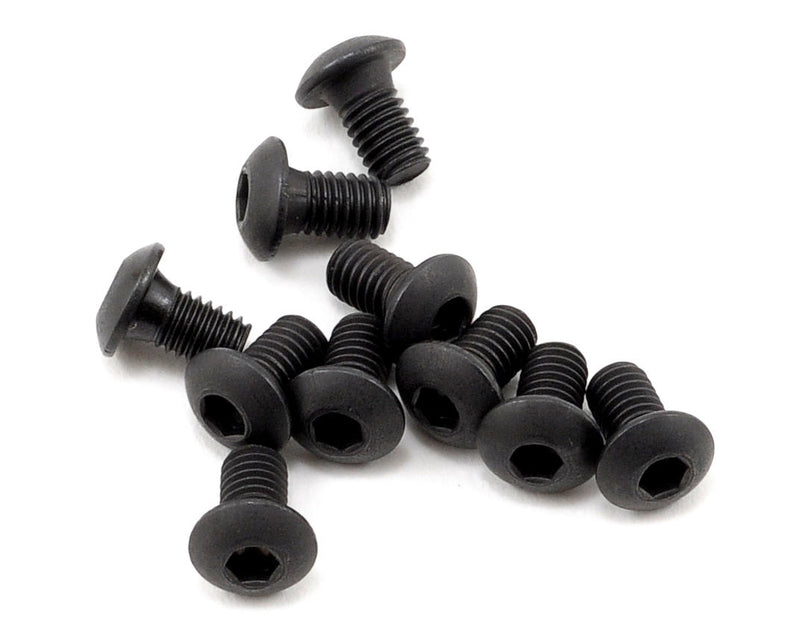 TLR5900 TLR Button Head Screws, M3 x 5mm, 10pcs, 8X Elite