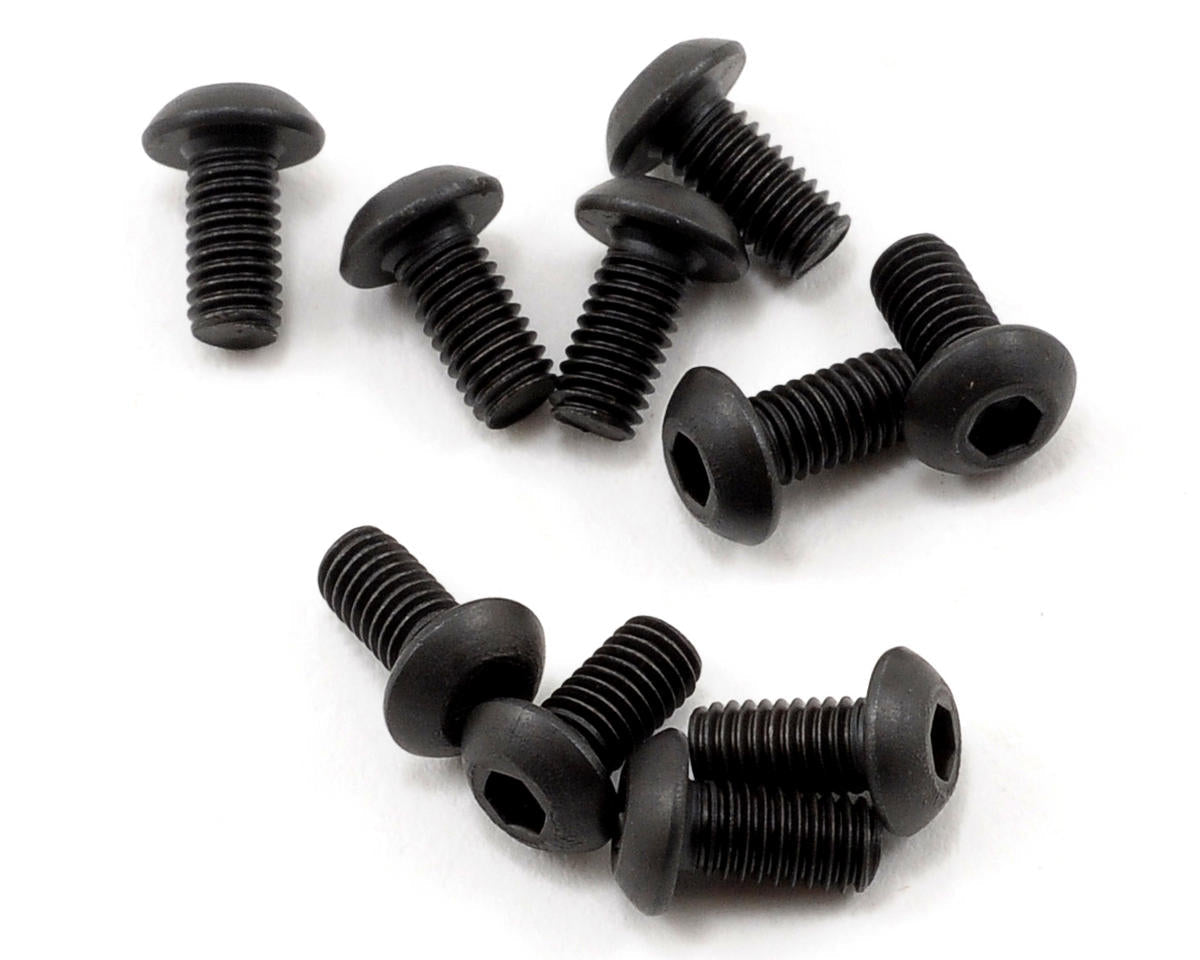 TLR5901 TLR Button Head Screws, M3 x 6mm, 10pcs, 22 5.0, 22X-4 Losi