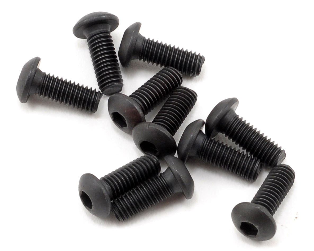 TLR5902 TLR Button Head Screws, M3 x 8mm, 10pcs Losi