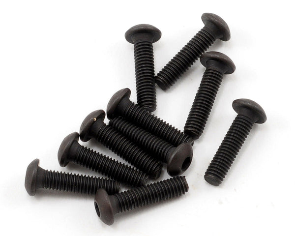 TLR5904 TLR Button Head Screws, M3 x 12mm, 10pcs