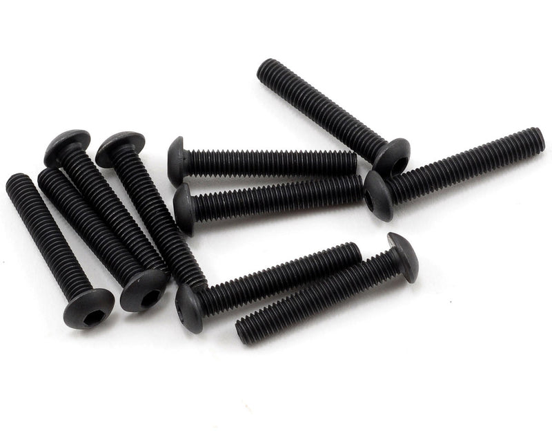 TLR5905 TLR Button Head Screws, M3 x 18mm, 10pcs, 8X Elite