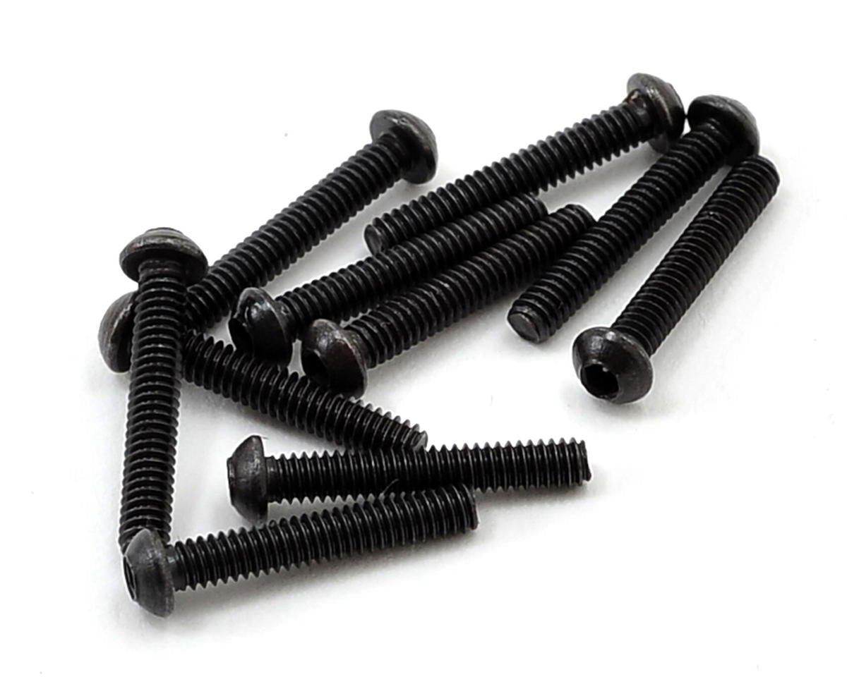 TLR5914 TLR Button Head Screws, M2 x 12mm (10) Losi