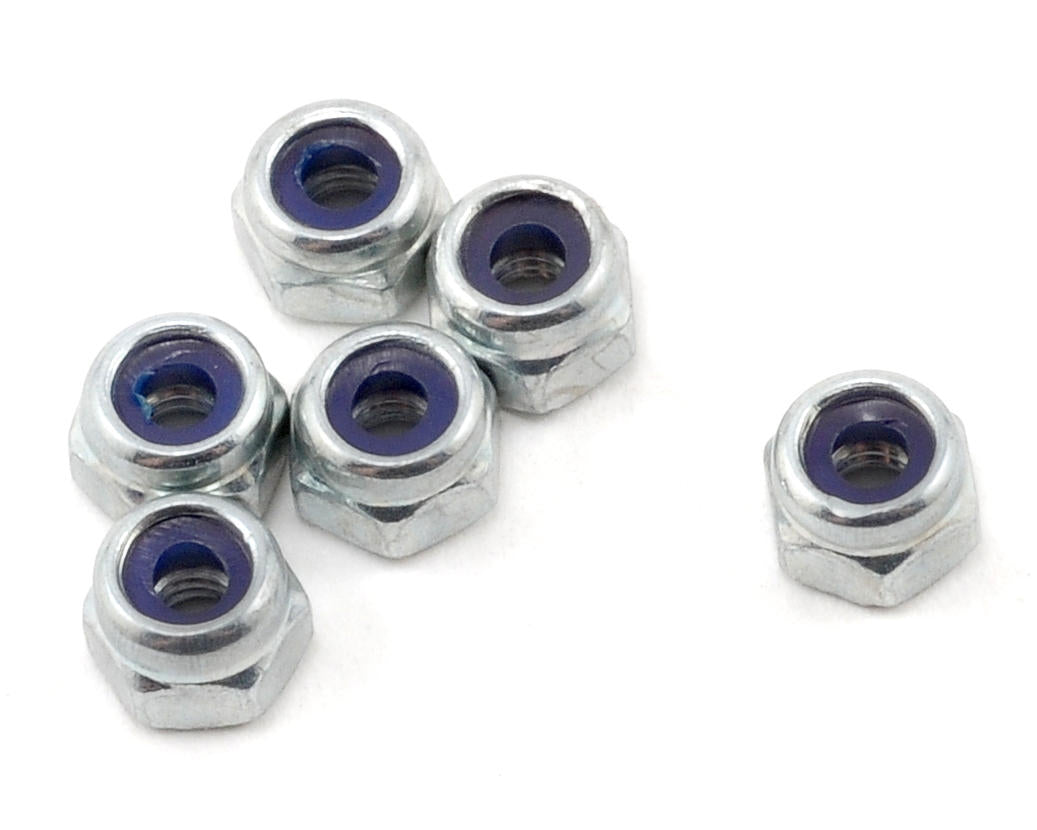TLR6312 TLR Locknut, M2.5 x .45 x 5mm, 6pcs, 22 5.0, 22X-4 Losi