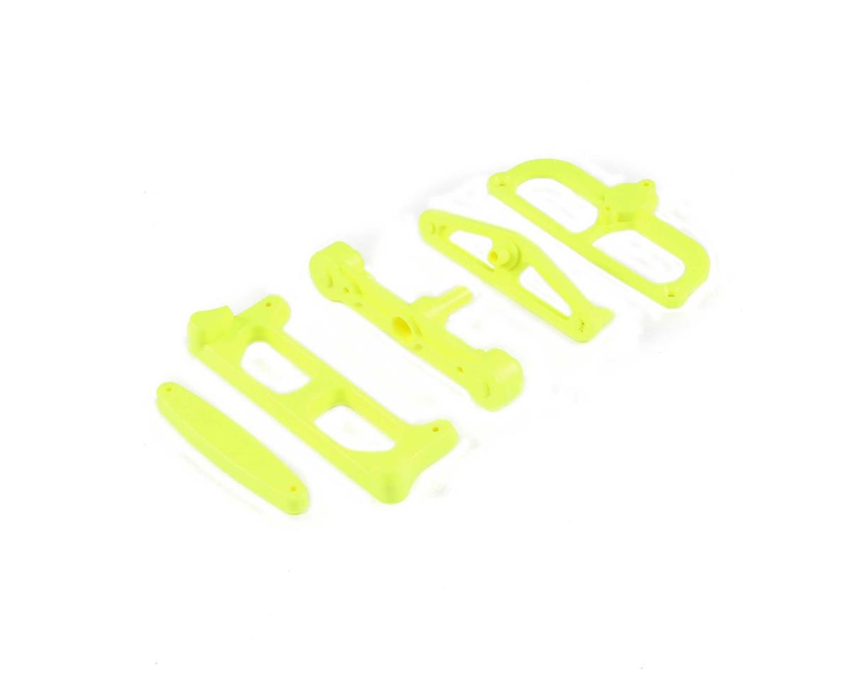 TLR70004 TLR Start Box Position Mount, Flouro Yellow Losi