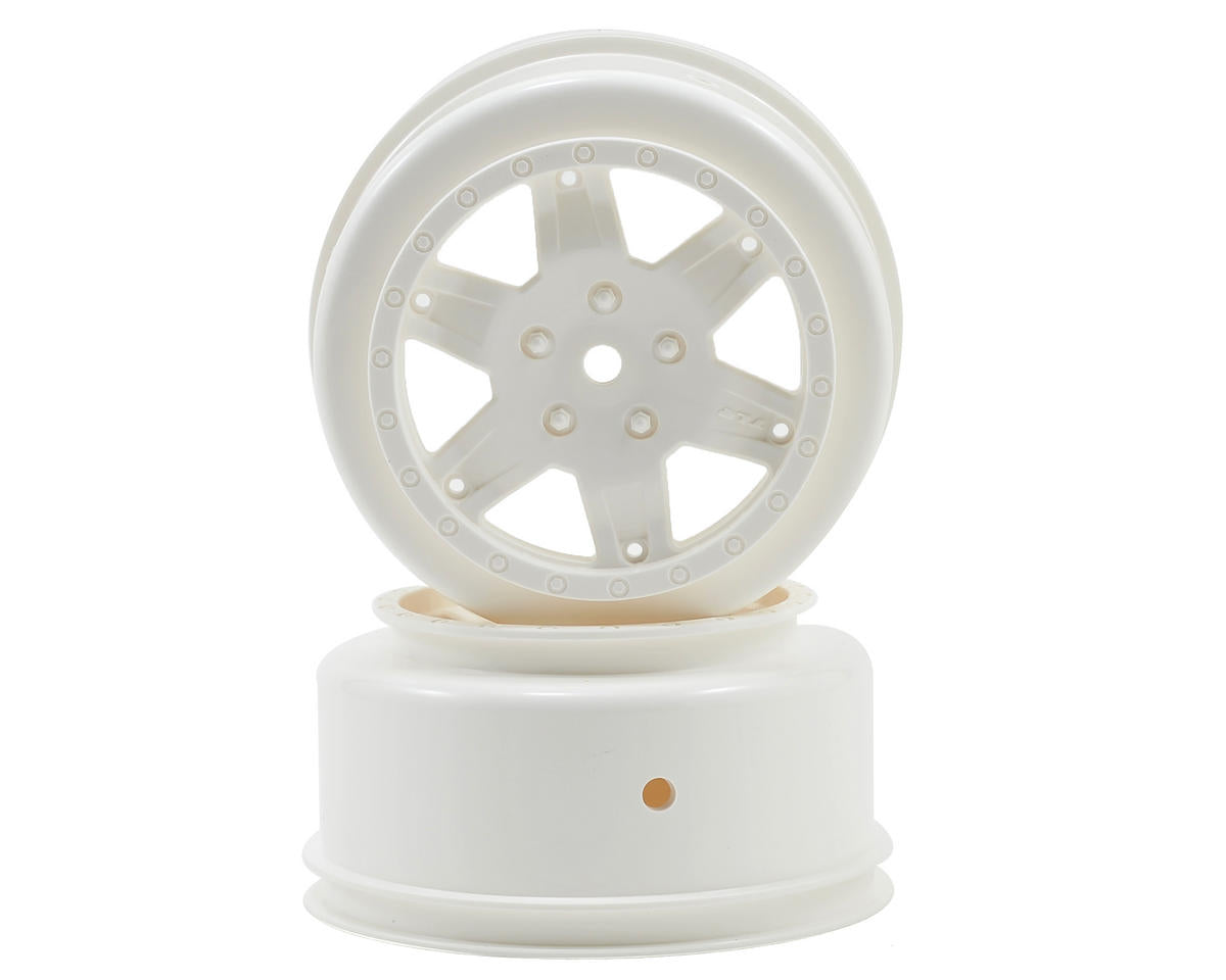 TLR7012 TLR Wheel, White , 2pcs, 22SCT Losi