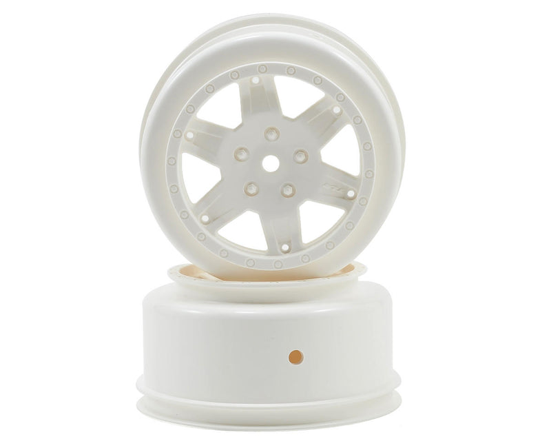 TLR7012 TLR Wheel, White , 2pcs, 22SCT