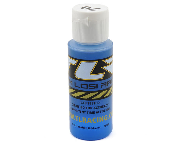 TLR74002 TLR Silicone Shock Oil, 20wt, 2oz