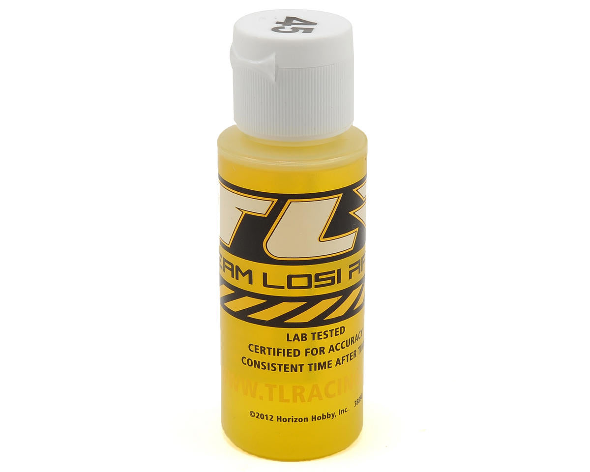 TLR74012 TLR Silicone Shock Oil, 45wt, 2oz Losi