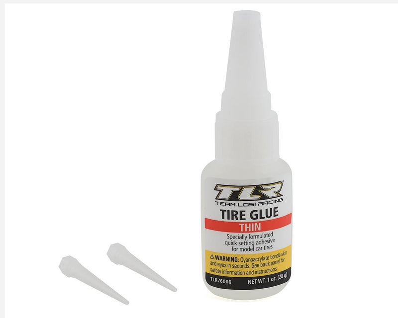 TLR76006 TLR Thin Tyre CA Glue, 1oz