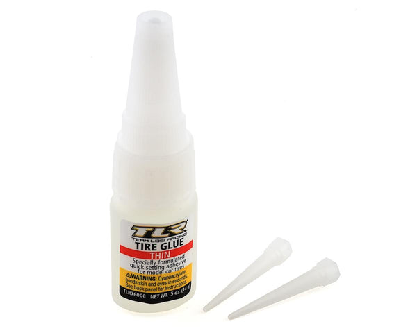 TLR76008 TLR Thin Tyre CA Glue, 1/2oz