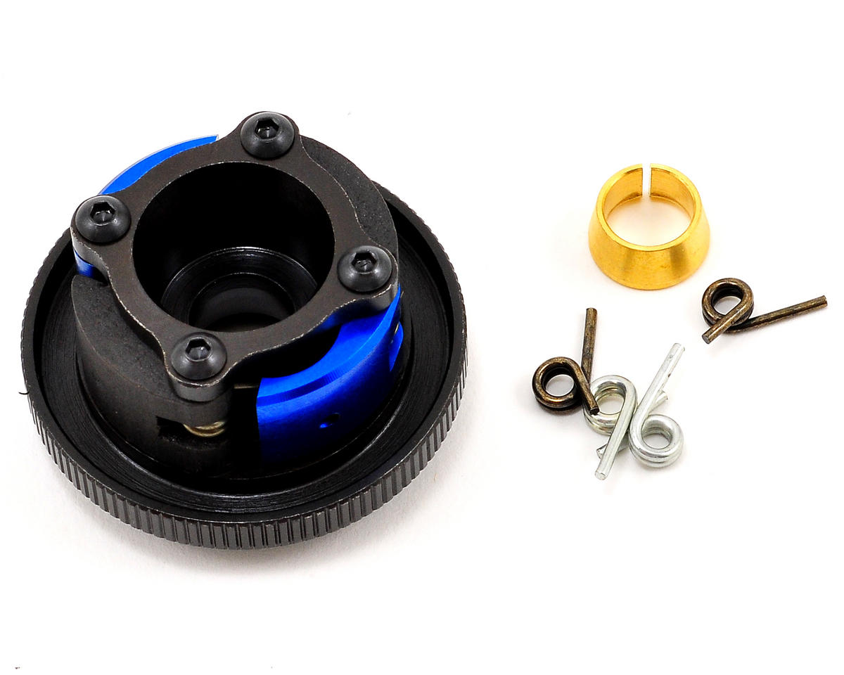 TLR9102 TLR Prebuilt Clutch, 4 Shoe, Steel 8B, 8T Losi
