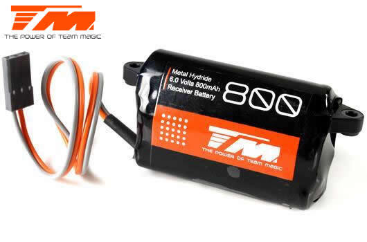 TM114043 5 cells - AAA - Receiver pack - 6V 800mAh - G4 Size Team Magic