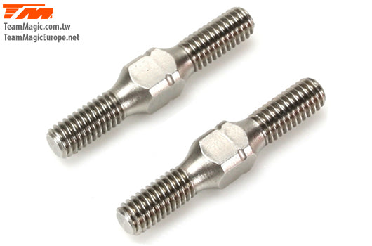 TM116132W 3x20mm Stainless Hardened Adjustable Rod
