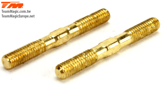 TM116133-5C 3x35 Hardened Steering rod 2pce Team Magic