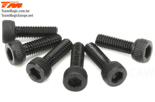 TM126208C-5 2.5x8mm Steel Cap Screw (6)