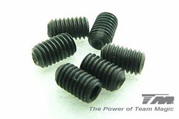 TM126303S 3x3mm Set Screw (6) Team Magic