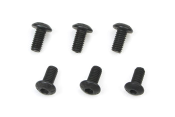 TM126306BU 3x6mm Steel Button Head Screw (6) Team Magic