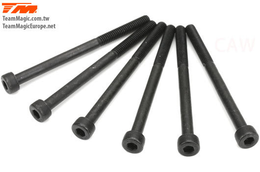 TM126340C 3x40mm Cap Screw (6) Team Magic