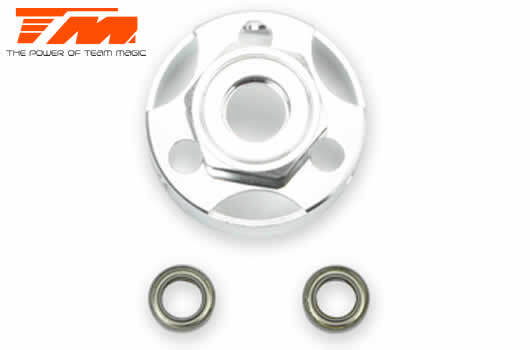 TM502284 Team Magic G4JS/JR/D - Duro 2 Speed Housing and Nut (with bearing) (use with Duro gears and shoe) TEAM MAGIC