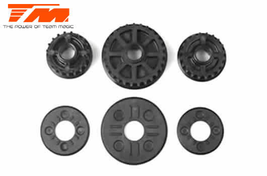 TM502321 Team Magic G4RS Pulley Set (19T, 20T & 27T)