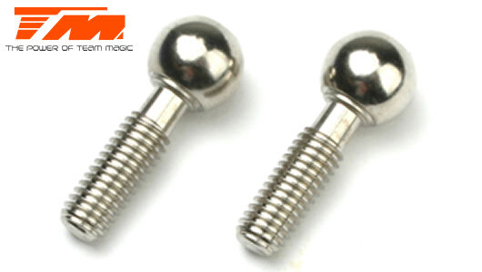 TM502372 G4JS/JR/D - 9mm Pivot Ball (2 pcs) TEAM MAGIC