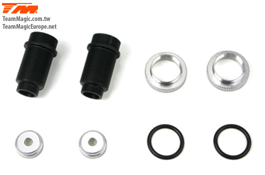 TM503250-3 E4J Shock Body Set (2) Team Magic