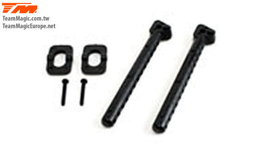 TM503301-1 E4 D Rear Body Post (65mm)(2pcs) Team Magic