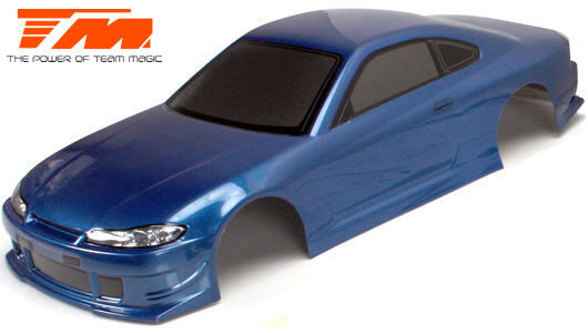 TM503319DBA Body - 1/10 Touring / Drift - 190mm - Painted - no holes - S15 Dark Blue Team Magic