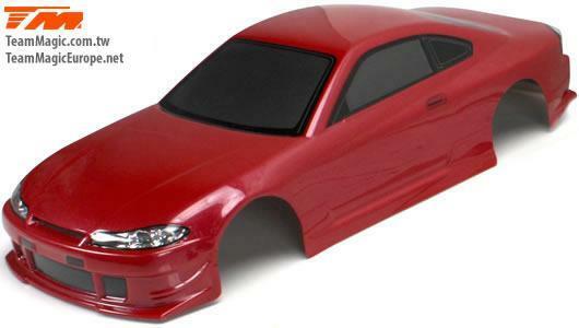TM503319DPK Painted Body E4D S15 Deep Pink (RED) Team Magic