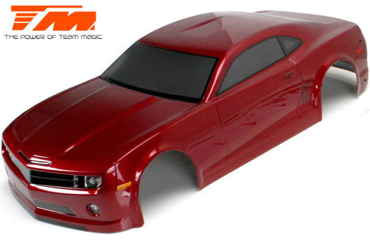 TM503323DRA Body - 1/10 Touring / Drift - 195mm - Painted - no holes - CMR Dark Red Team Magic
