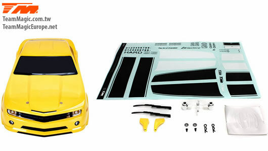 TM503323YA CMR Body Shell (no holes) E4D Team Magic