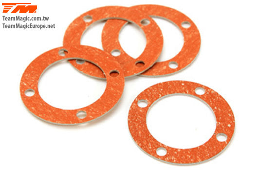 TM505113 Differential Case Gasket (4) E6 Team Magic
