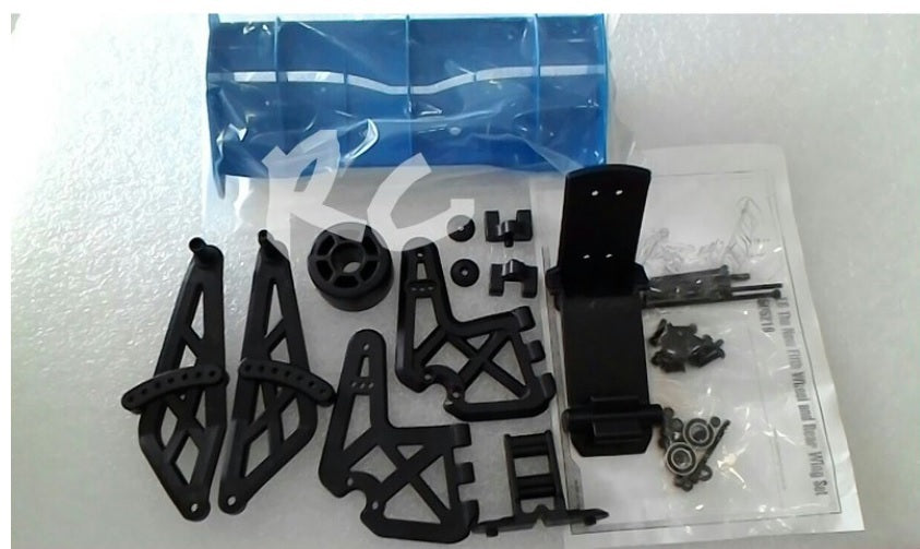 TM505219 E6 The New Fifth Wheel and Rear Wing Set Team Magic