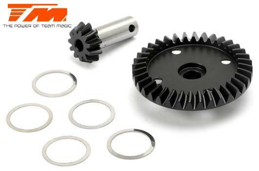 TM505251 Machined Bevel Gear 36T/11T E6 Team Magic