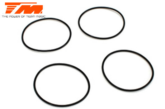 TM507115 Spare Part - E4RS/JS/JR II / E4RS III / E4RS4 - Differential Case O-ring (4 pcs) Team Magic