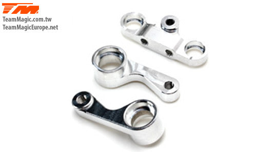 TM507126 Dual steering arm set -alloy Team Magic