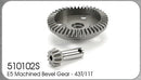 TM510102S E5 option Machined bevel gear 43/11T Team Magic