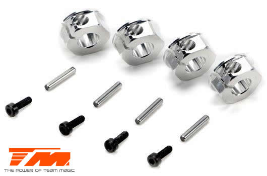 TM510174TI Alloy Clamp Hexes (4) 12mm opt. E5
