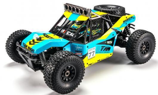 TM560016G Car - 1/8 Electric - 4WD Desert Truck - RTR - 2500kv Brushless Motor - 3-4S - Waterproof - Team Magic 4SETH Green/Black Team Magic