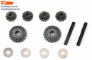 TM561304 Diff bevel gear set (B8ER) TEAM MAGIC