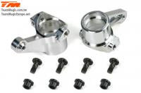 TM561319 Front heavy duty steering block (B8RS) Team Magic