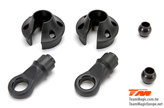 TM561487 Shock lower joint (B8ER) Team Magic